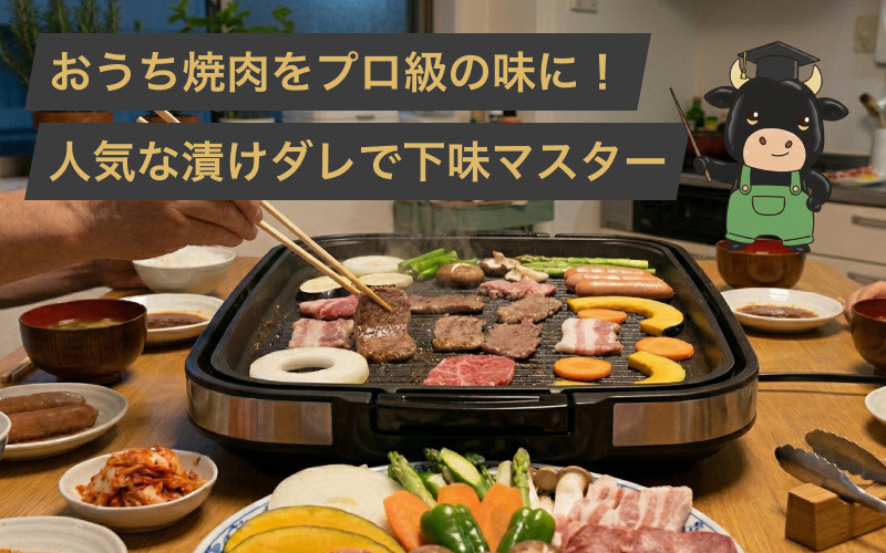 【プロ級】おうち焼肉の下味付けや人気の漬け込みダレのレシピまで解説!