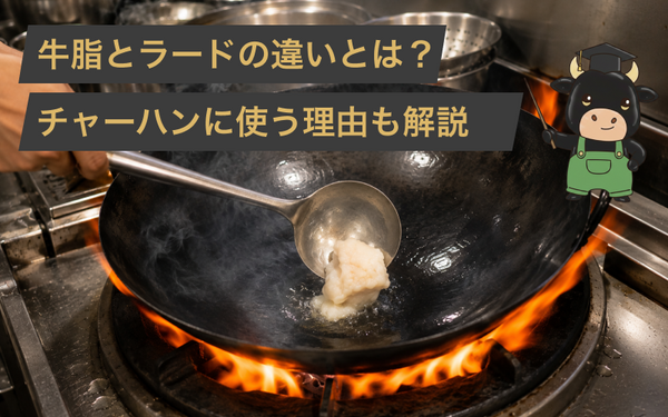 牛脂とラードの違いとは?チャーハンやラーメンを作るならどっちがおすすめかまで解説!
