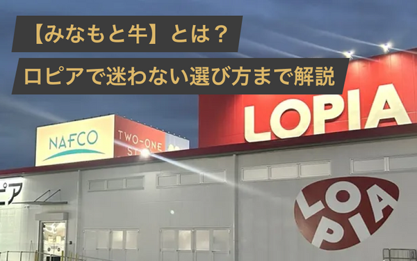【みなもと牛】ロピアオリジナルブランド｜産地はどこ？まずいと口コミの理由も解説！