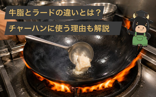 牛脂とラードの違いとは？チャーハンやラーメンを作るならどっちがおすすめかまで解説！